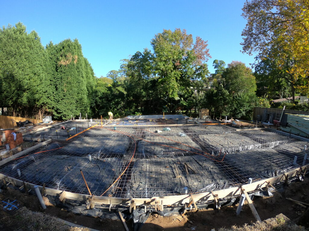 Pymble Residential Concrete Slab